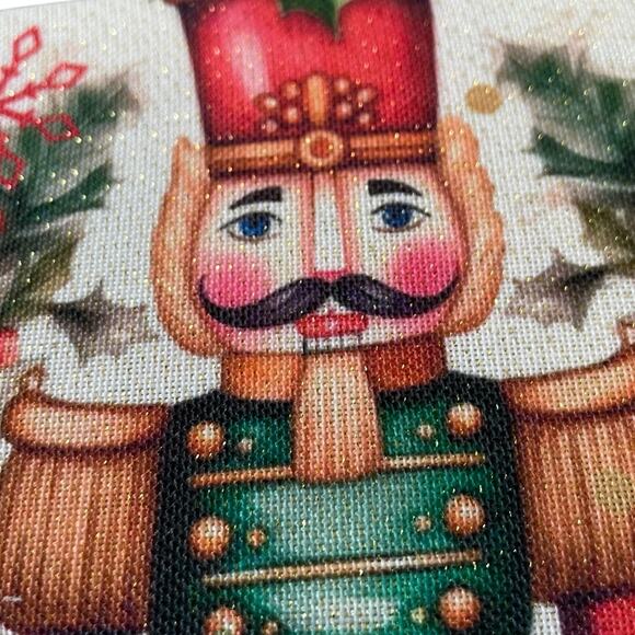 Max Studio Christmas Nutcracker 60x120 Holiday Tablecloth New - Picture 3 of 11